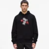 Hoodie mit Ikon-Print