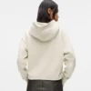 Hoodie mit Monogramm-Nieten