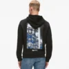 Hoodie mit Stadtmotiv