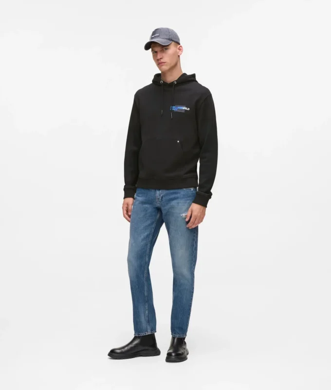 Hoodie mit Stadtmotiv