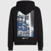 Hoodie mit Stadtmotiv