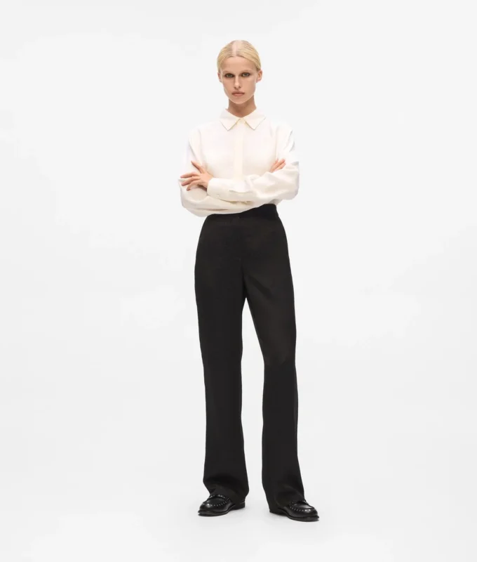 Hose mit Allover-Print Hose mit Allover-Print
