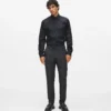 Hose mit Satin-Details Hose mit Satin-Details