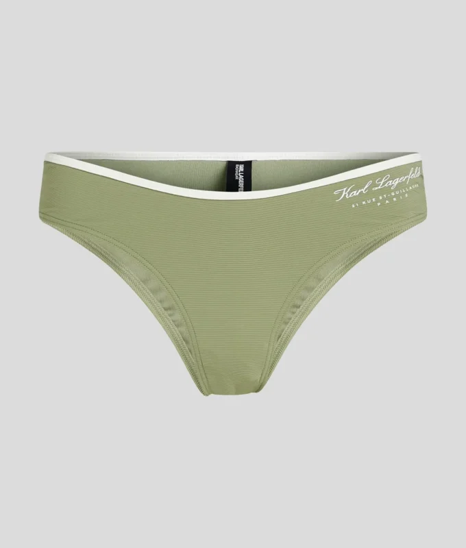 HOTEL KARL BIKINIHOSE MIT HOHER TAILLE