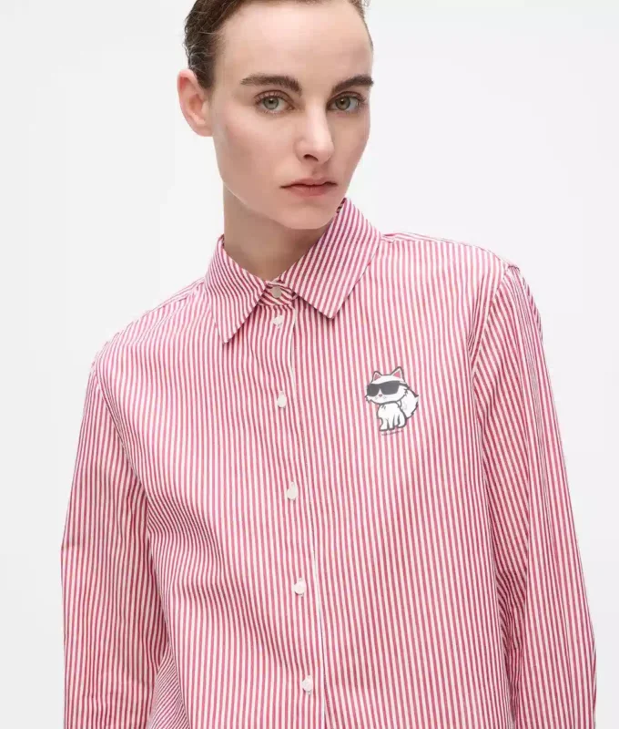 Ikon Choupette Cropped-Shirt