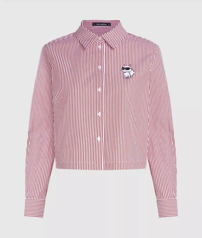 Ikon Choupette Cropped-Shirt