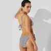 IKON GESTREIFTES TRIANGLE-BIKINI-OBERTEIL