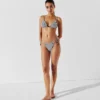 IKON GESTREIFTES TRIANGLE-BIKINI-OBERTEIL