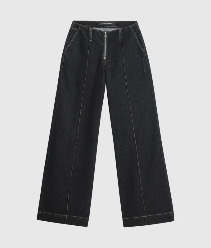 Ikon-Jeans mit weitem Bein Ikon-Jeans mit weitem Bein
