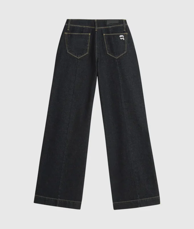 Ikon-Jeans mit weitem Bein Ikon-Jeans mit weitem Bein