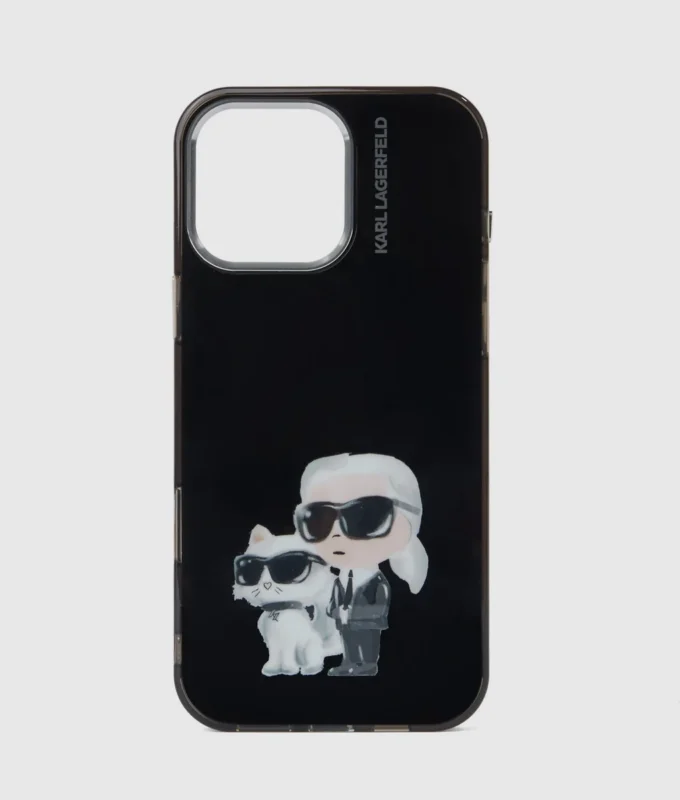 Ikon Karl und Choupette iPhone 16 Pro Max Hülle Ikon Karl und Choupette iPhone 16 Pro Max Hülle