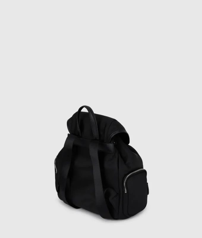 Ikon kleiner Rucksack aus Nylon mit Patte