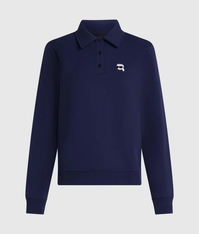 Ikon Langarm-Poloshirt