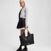 IKON LARGE GRAINY TOTE BAG IKON LARGE GRAINY TOTE BAG