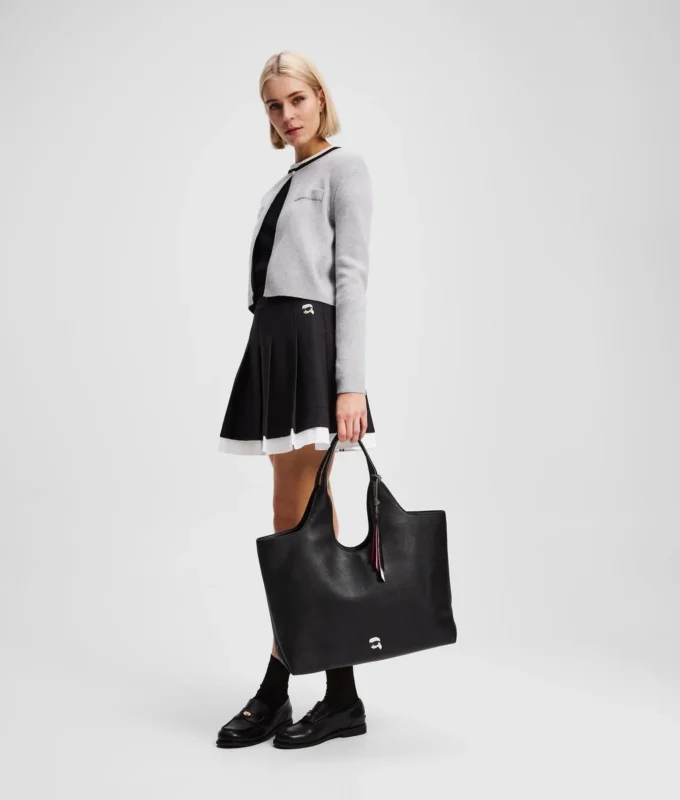 IKON LARGE GRAINY TOTE BAG IKON LARGE GRAINY TOTE BAG