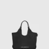 Ikon Nylon-Tragetasche mit Allover-Print Ikon Nylon-Tragetasche mit Allover-Print