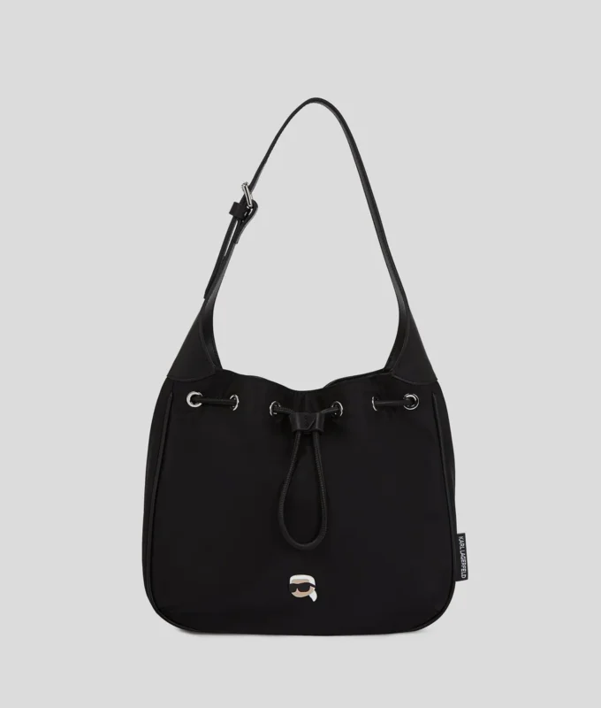 IKON SCHULTERTASCHE MIT KORDELZIEHER IKON SCHULTERTASCHE MIT KORDELZIEHER