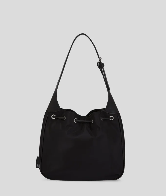 IKON SCHULTERTASCHE MIT KORDELZIEHER IKON SCHULTERTASCHE MIT KORDELZIEHER