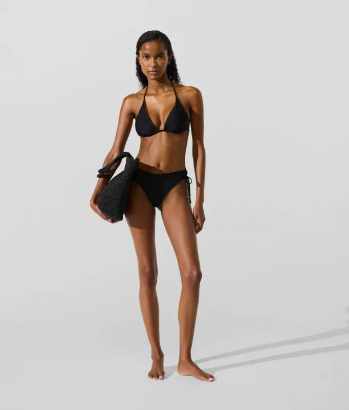 Ikon Strass-Bikini-Oberteil
