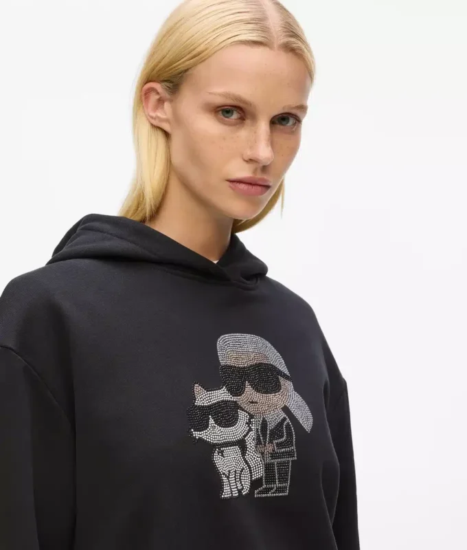 Ikon Strass-Hoodie