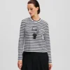 IKON STRIPE LANGÄRMELIGES T-SHIRT IKON STRIPE LANGÄRMELIGES T-SHIRT