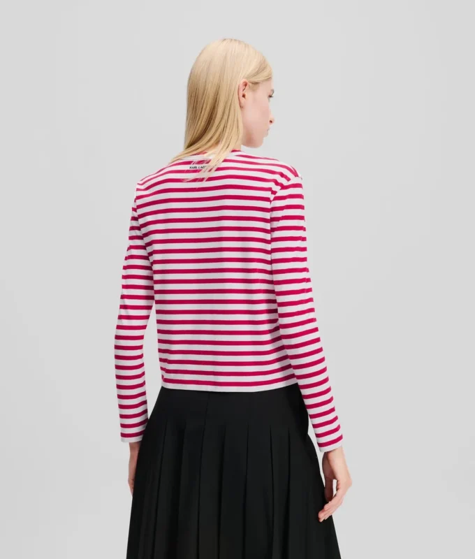 IKON STRIPE LANGÄRMELIGES T-SHIRT IKON STRIPE LANGÄRMELIGES T-SHIRT