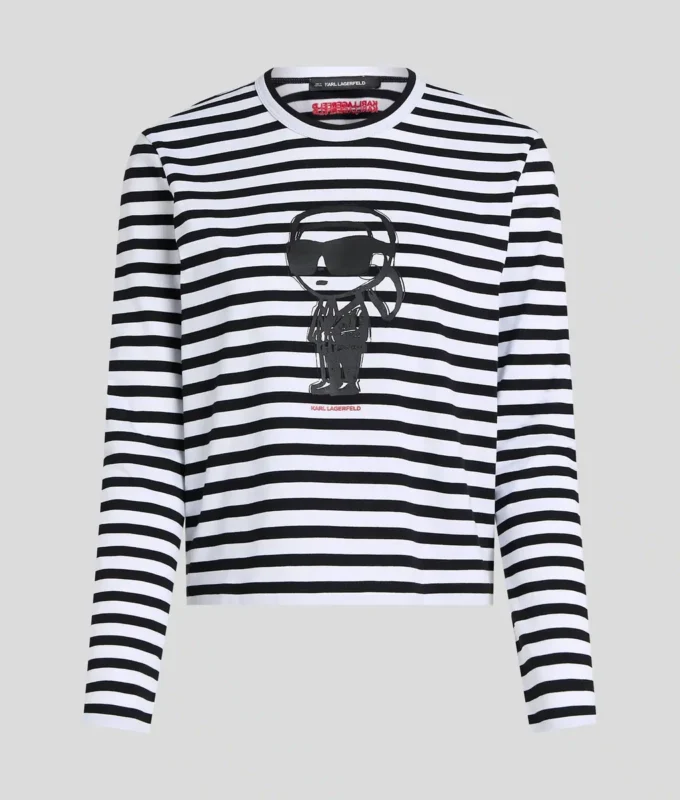 IKON STRIPE LANGÄRMELIGES T-SHIRT IKON STRIPE LANGÄRMELIGES T-SHIRT