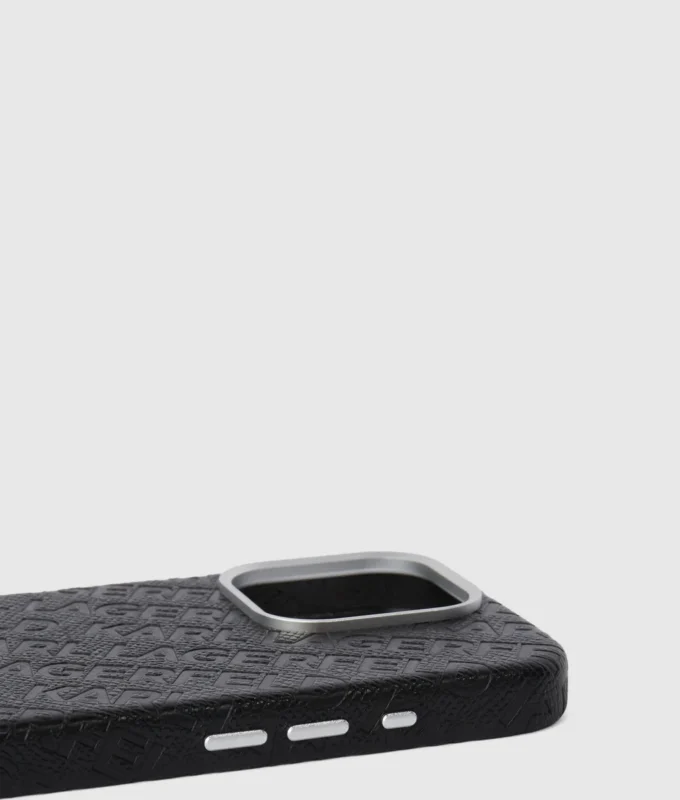 iPhone 16 Pro Hülle mit durchgehendem Logo iPhone 16 Pro Hülle mit durchgehendem Logo