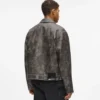 Jacke aus Kunstleder im Used-Look Jacke aus Kunstleder im Used-Look