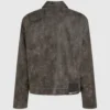 Jacke aus Kunstleder im Used-Look Jacke aus Kunstleder im Used-Look