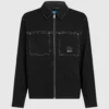 Jacke mit Kontrastnähten Jacke mit Kontrastnähten