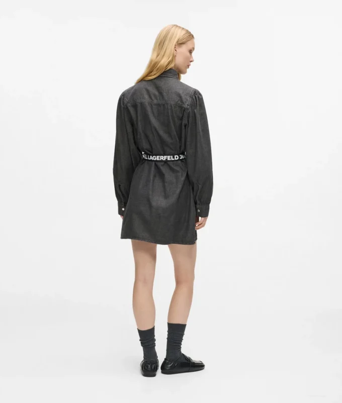Jeanskleid mit Gürtel Jeanskleid mit Gürtel