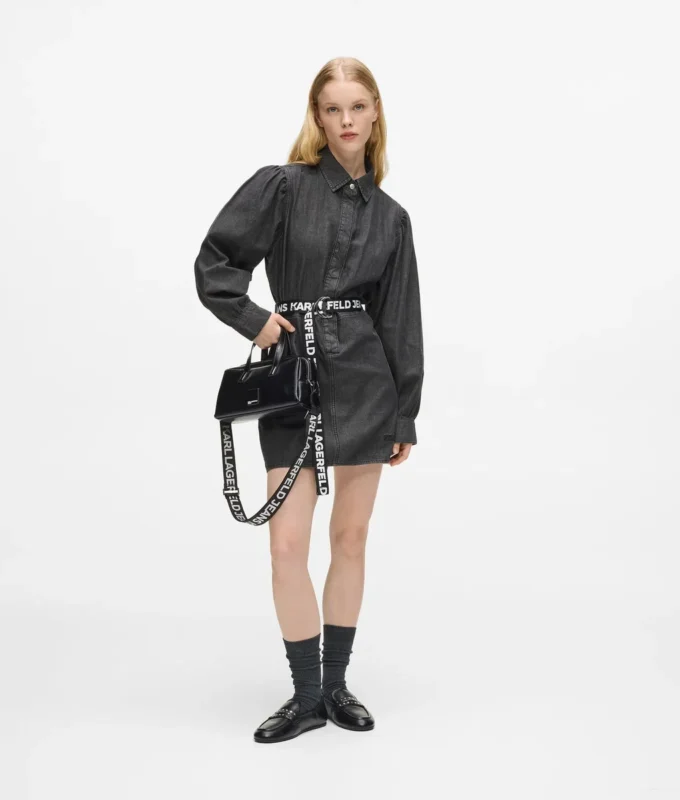 Jeanskleid mit Gürtel Jeanskleid mit Gürtel