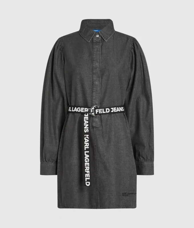 Jeanskleid mit Gürtel Jeanskleid mit Gürtel