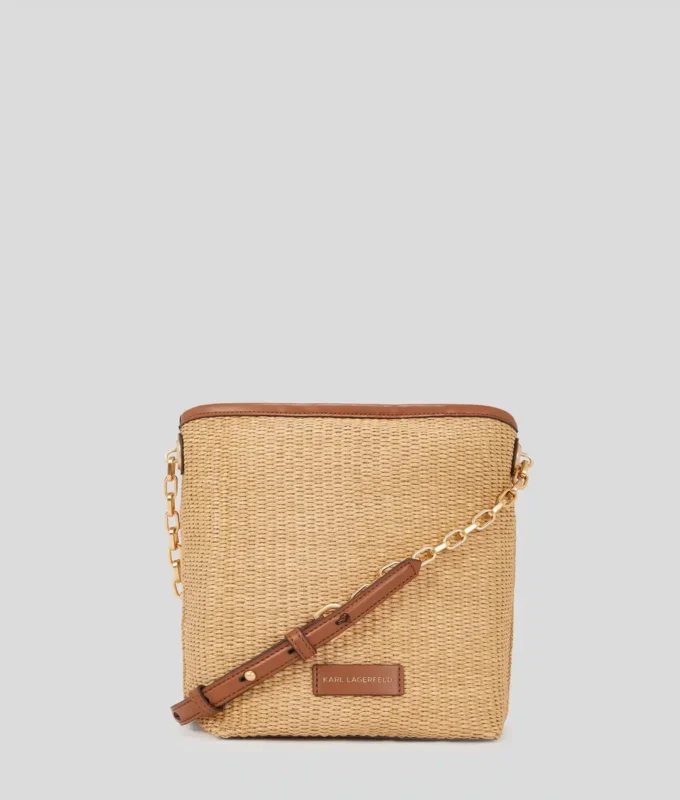 K/Autograph gewebte kleine Beuteltasche K/Autograph gewebte kleine Beuteltasche