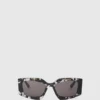 K/Autograph Klobige Sonnenbrille