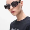 K/Autograph Klobige Sonnenbrille