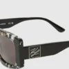 K/Autograph Klobige Sonnenbrille