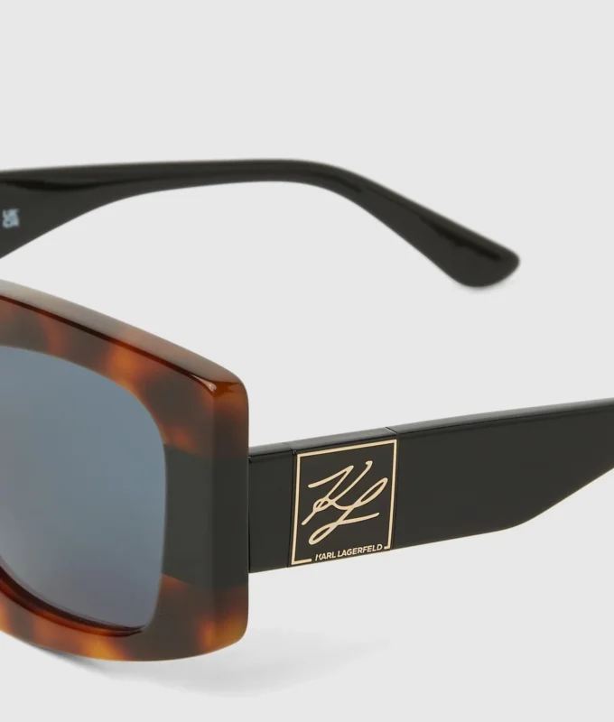 K/Autograph Klobige Sonnenbrille