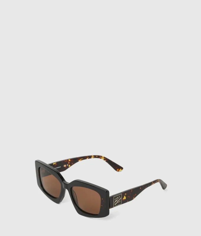K/Autograph Klobige Sonnenbrille