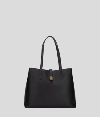 K/AUTOGRAPH PADLOCK MEDIUM TOTE BAG