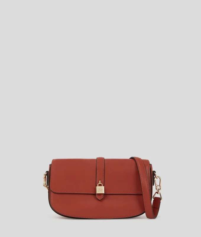 K/AUTOGRAPH PADLOCK SHOULDER BAG