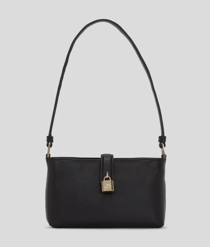 K/AUTOGRAPH PADLOCK SHOULDER POUCH