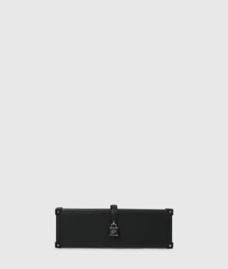 K/Autograph Padlock Trunk Clutch K/Autograph Padlock Trunk Clutch