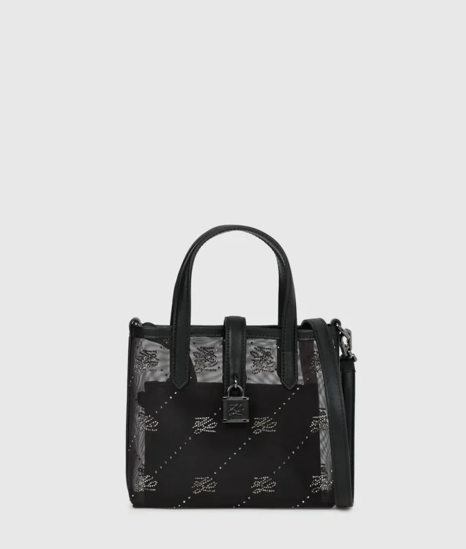 K/Autograph Tote Bag mit Strass-Verschluss K/Autograph Tote Bag mit Strass-Verschluss
