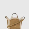 K/Circle kleine Shearling-Tasche