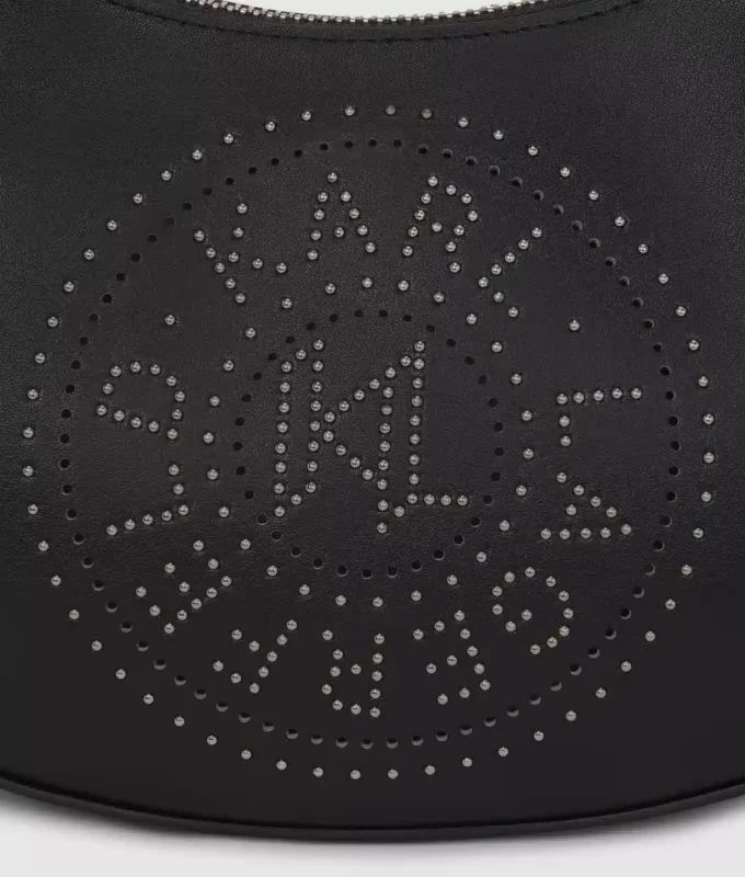 K/Circle Schultertasche mit Nieten und Mondmotiv K/Circle Schultertasche mit Nieten und Mondmotiv