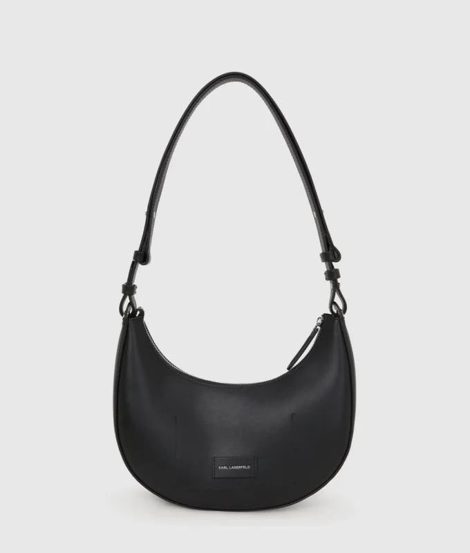 K/Circle Schultertasche mit Nieten und Mondmotiv K/Circle Schultertasche mit Nieten und Mondmotiv