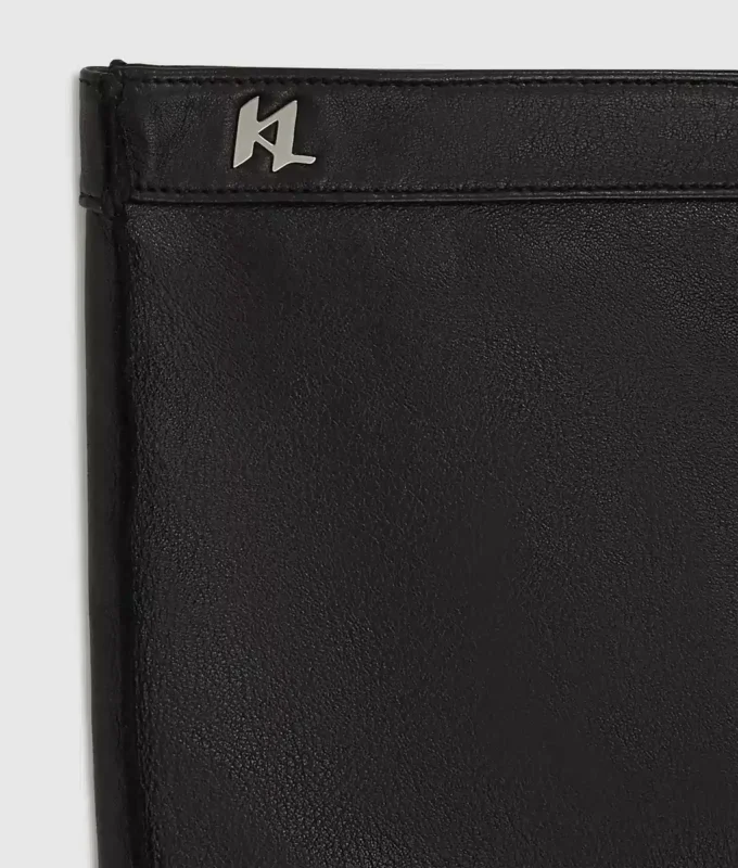 K/Monogram-Lederhandschuhe