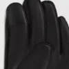K/Monogram-Lederhandschuhe